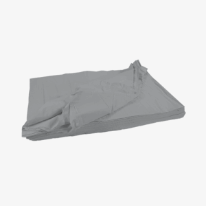 154 Flanel Grey Middle 130cm (60mtr)