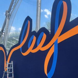CNC: gefreesde letters voor Koningsdag